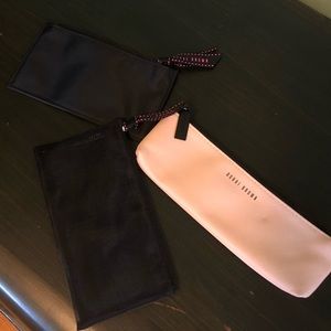 (3) Bobbi Brown accessory bags